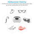 Skymen digital ultrasound glasses machine portable jewelry ultrasonic shaver cleaner 600ml